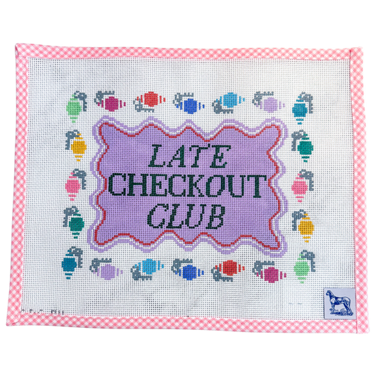 Late Checkout Club Canvas